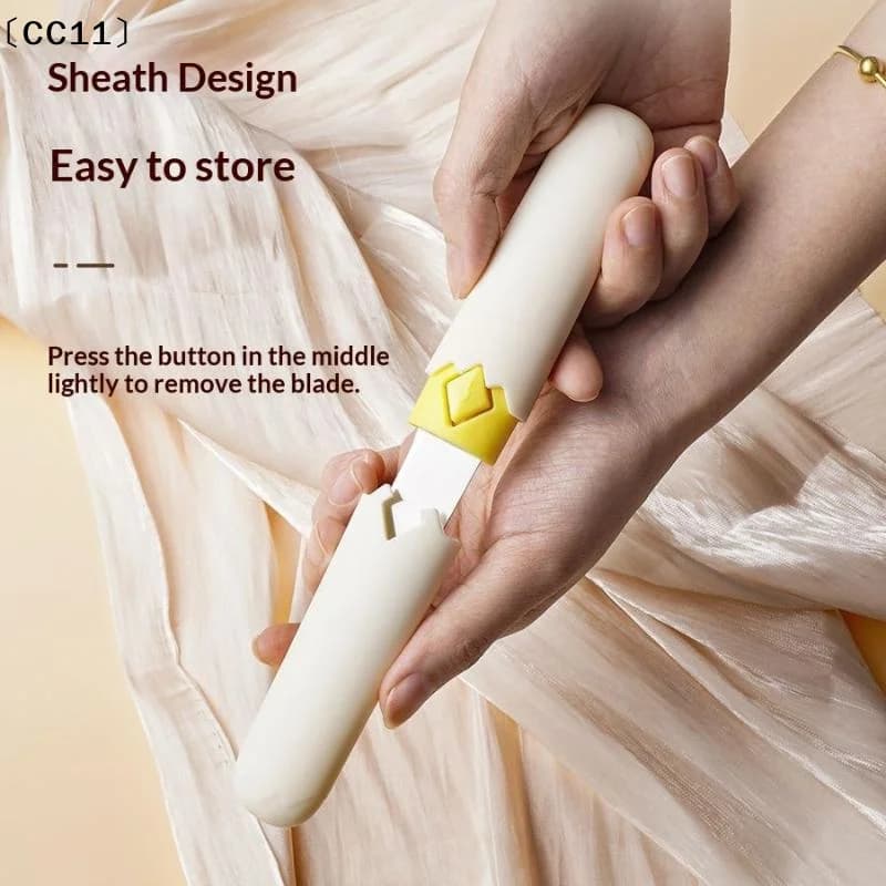 2 In 1 Fruit Peeler And Knife Dual Head Kitchen Tool Multi Functional For Travel Picnic For Home Dorm Daily Use〔CC11〕