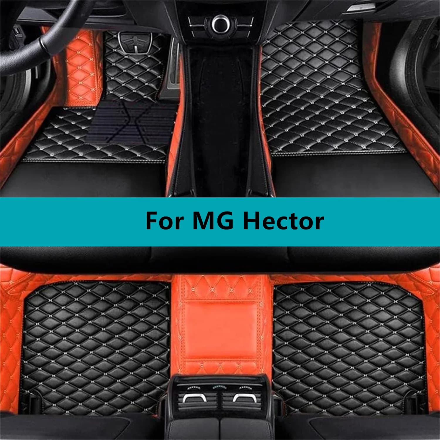 Tappetini per auto personalizzati per MG Hector 2020 2021 2022 2023 2024 2025 2026 Tappetini per auto impermeabili per tutte le stagioni