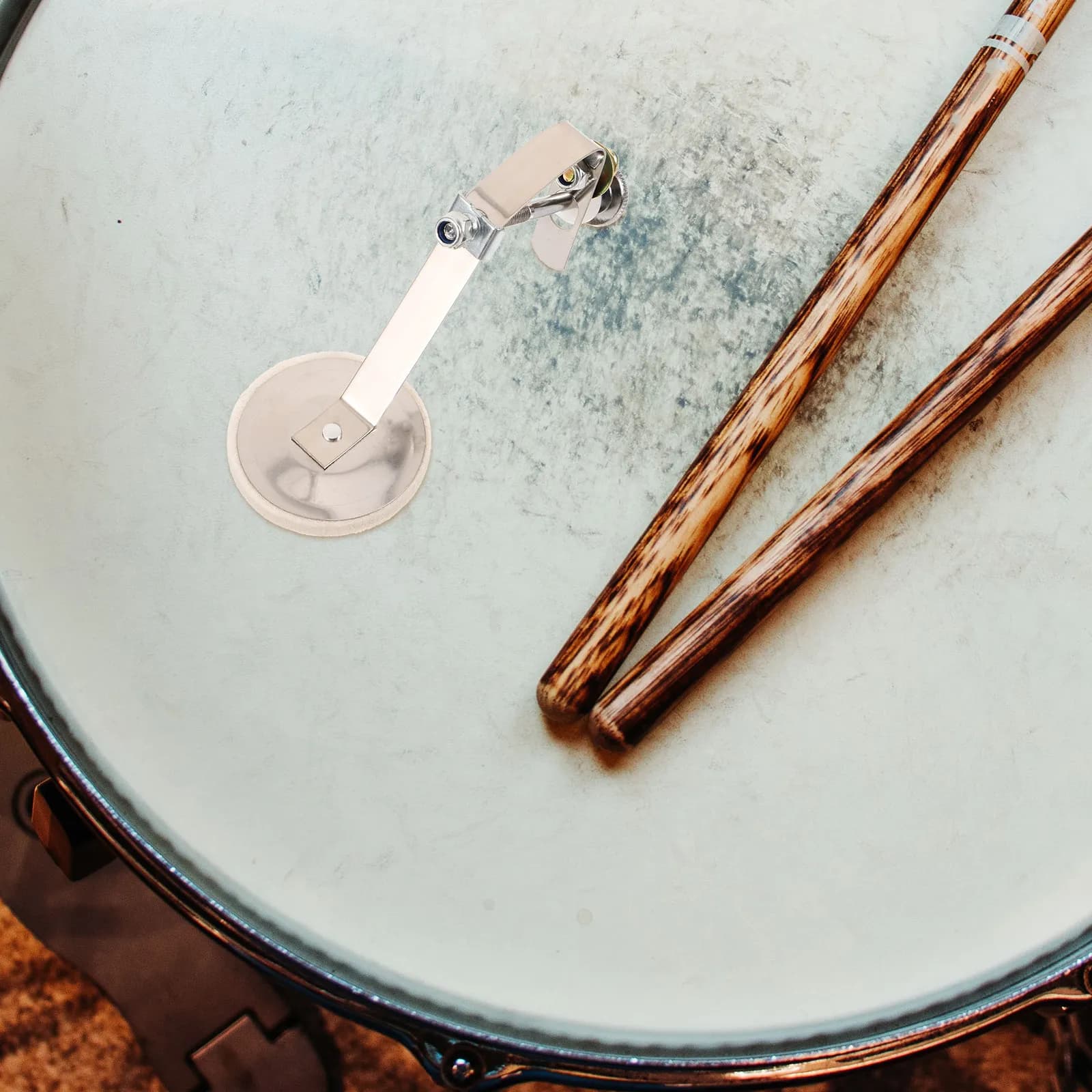 Smorzatore per rullante a clip, accessori per batteria per la pratica di strumenti a percussione