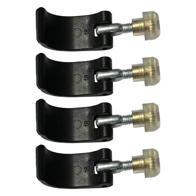 Clip for trekking poles Locking handle for walking sticks Clip for fixing buckle for climbing sticks with nut screws for outdoor shoulder