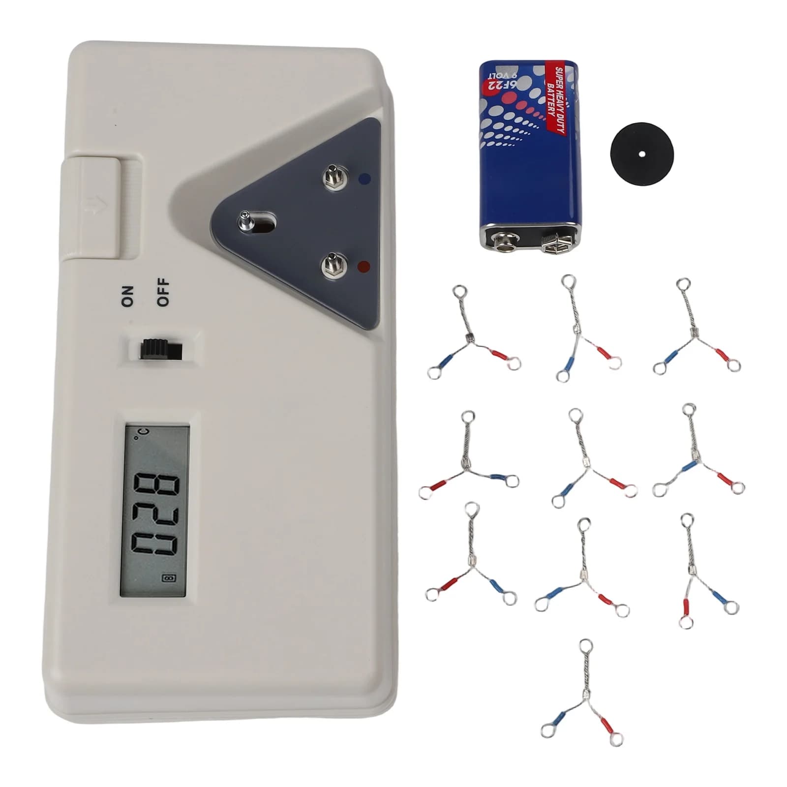 Welding Point Tester 191 with Welder Tip Temperature Display 0 °C~600 °C Electric Sapper Point