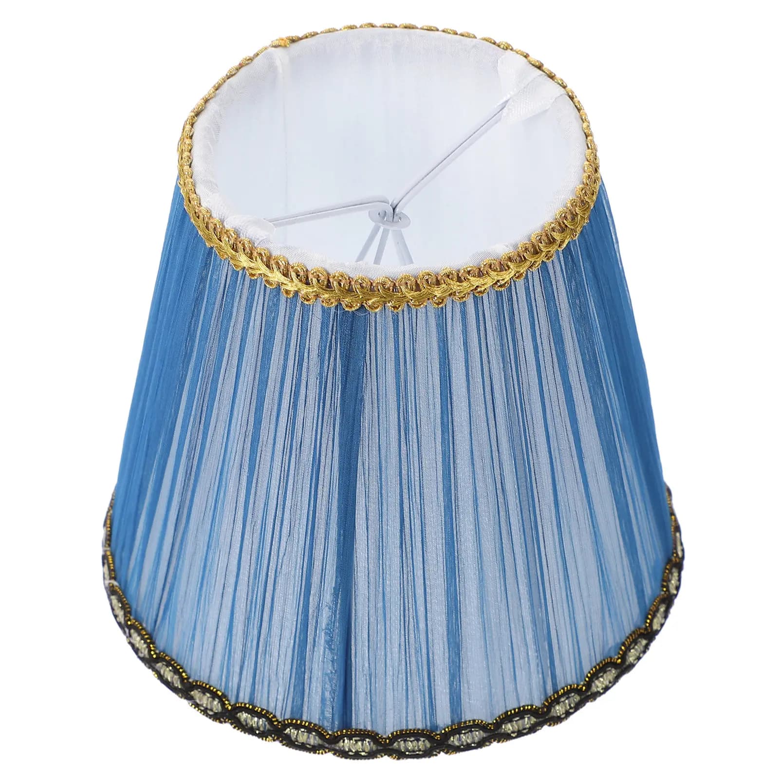 1 Pezzo Paralume in Tessuto Premium, Coprilampada Morbido per Luce Diffusa, per Camera da Letto, Soggiorno, Lampada da Scrivania, Plafoniera, Decorazione d'Ambiente