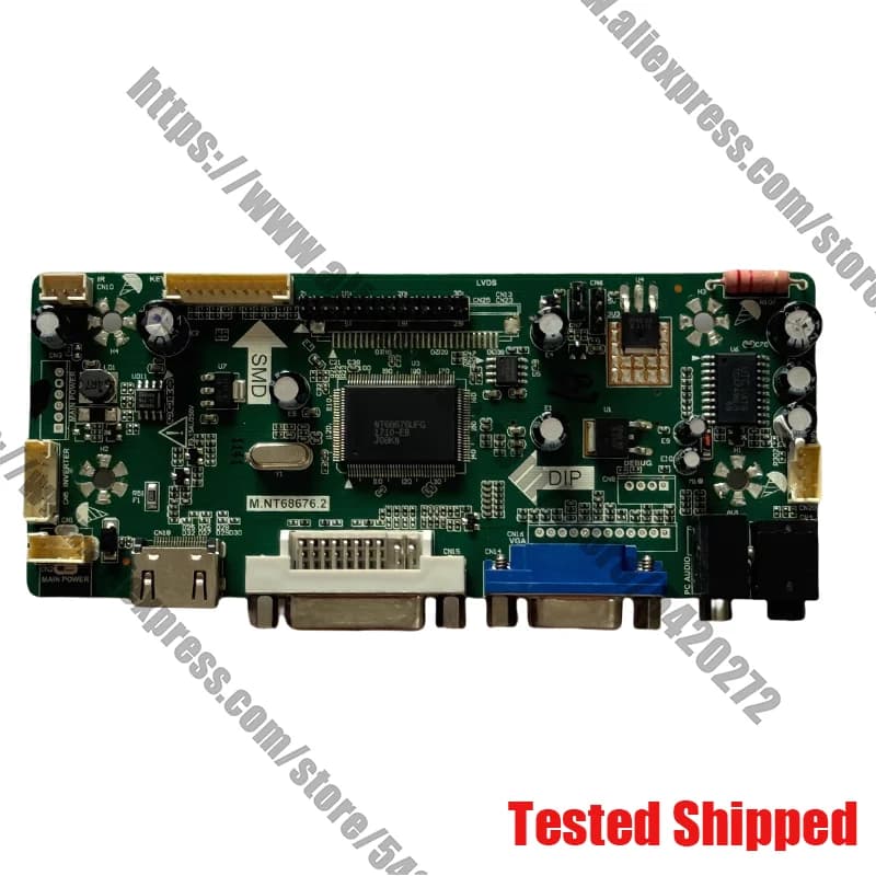 M.NT 68676.3 M. NT68676.2A HDMI VGA DVI driver card with 100% tested audio