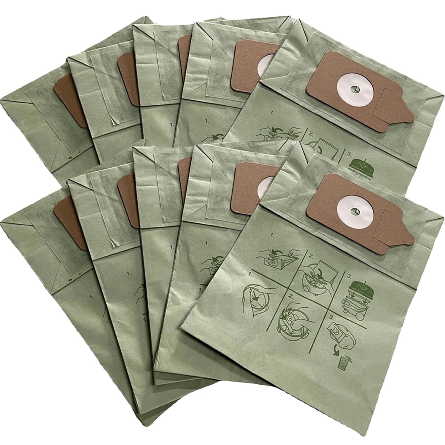 Vacuum Cleaner Bags for Numatic Henry Hetty Harry Basil Hoover James Xtra Pet Allergy Turbo Micro HVR200, Dust Bags for Numatic