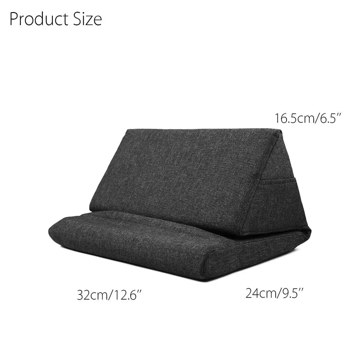 Nuovo! ! Cuscino per tablet pieghevole per custodia per tablet portatile per laptop per supporto per supporto per iPad Cuscino per poggiapolsi in schiuma Home Office