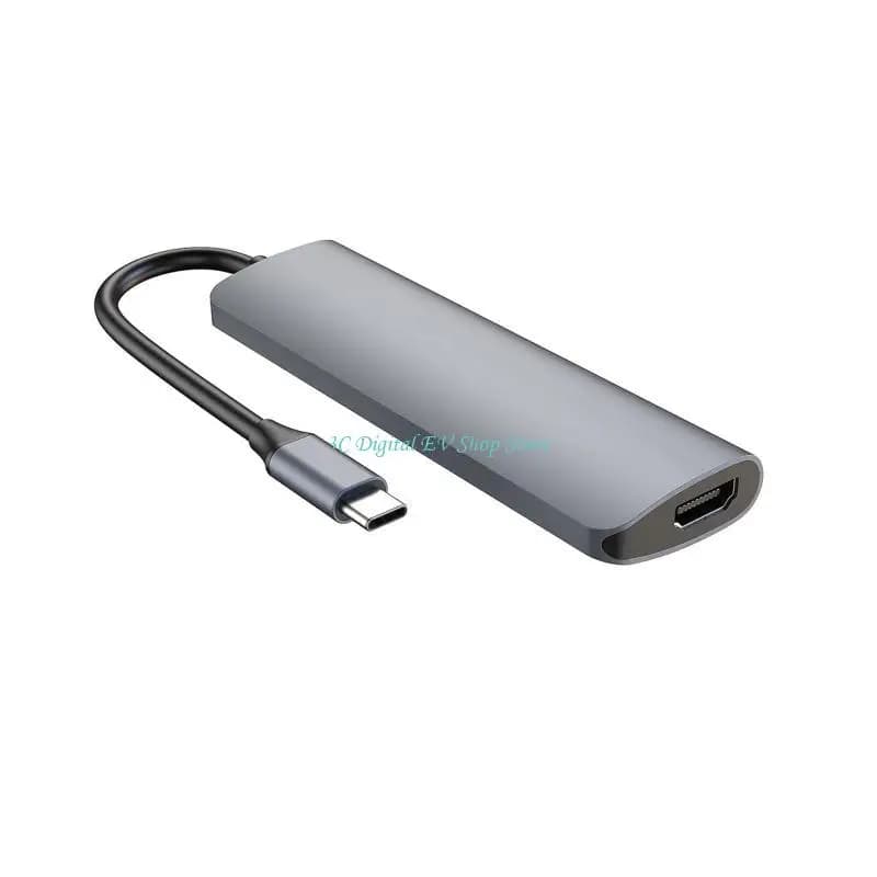 Hub docking station intelligente tipo C E74D da USB tipo C a USB scheda TF PD 87W