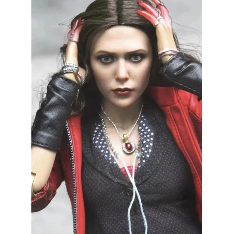 Hot Toys Ht Mms301 Scala 1/6 Scarlet Witch Wanda Django Maximoff Action Figure da 12 Pollici Set Completo Modello da Collezione Disponibile