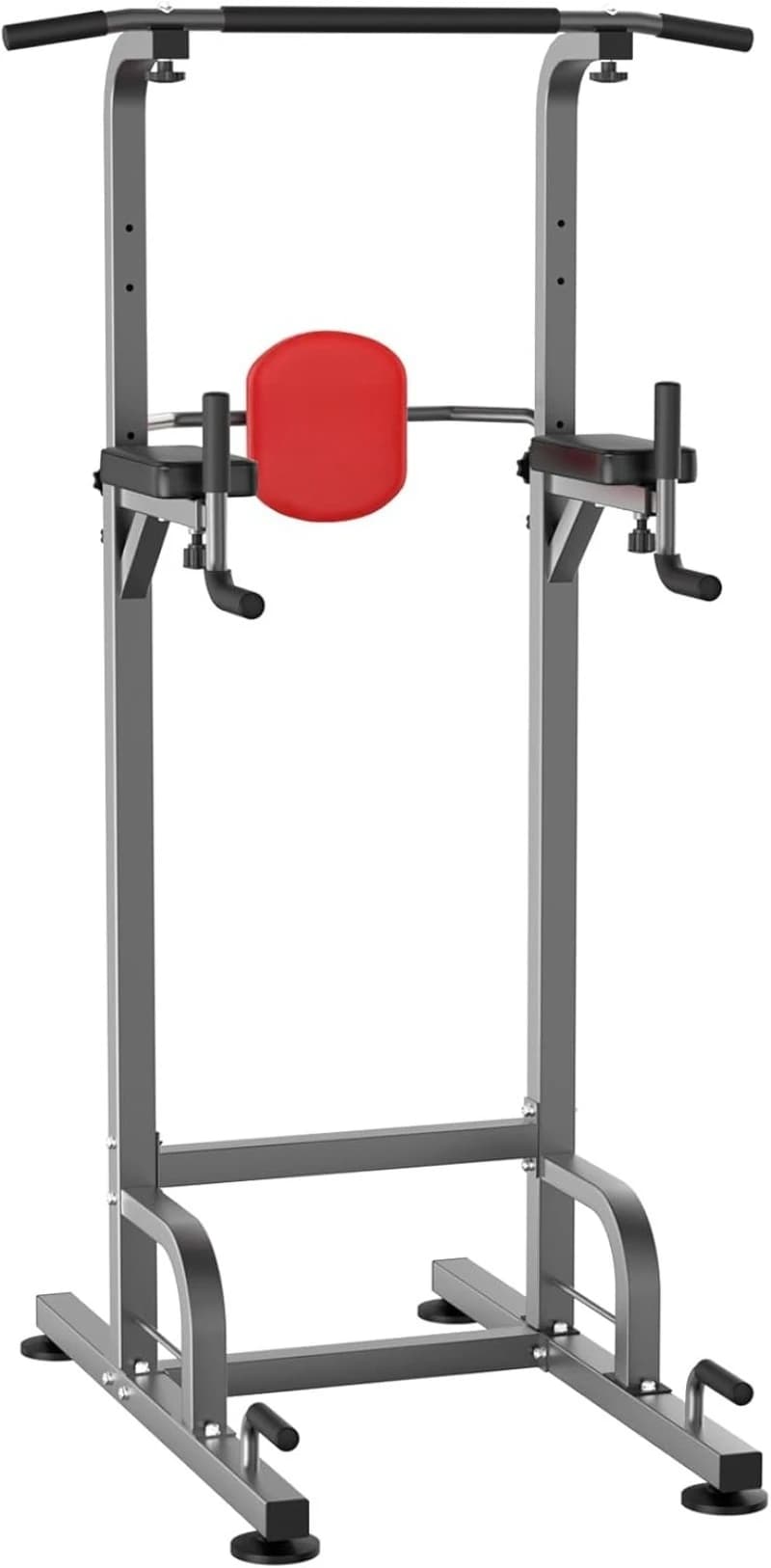 Stazione Multifunzione Power Tower con Barra per Trazioni e Dip per Allenamento di Forza a Casa, Attrezzatura Fitness