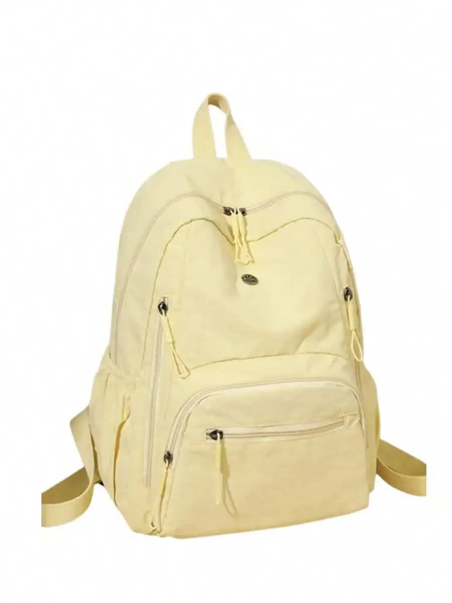 Zaino Multifunzionale Leggero in Nylon con Tasche Multiple per Laptop, Viaggi e Lavoro