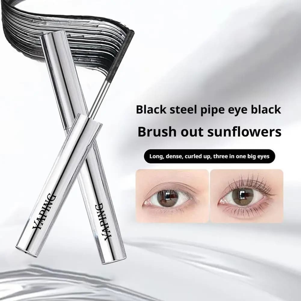 Mascara Base Coat Steel Tube Lash Primer 3D Curling & Volumizing, long-lasting and deburring-proof, for defined eyelashes and without lumps.