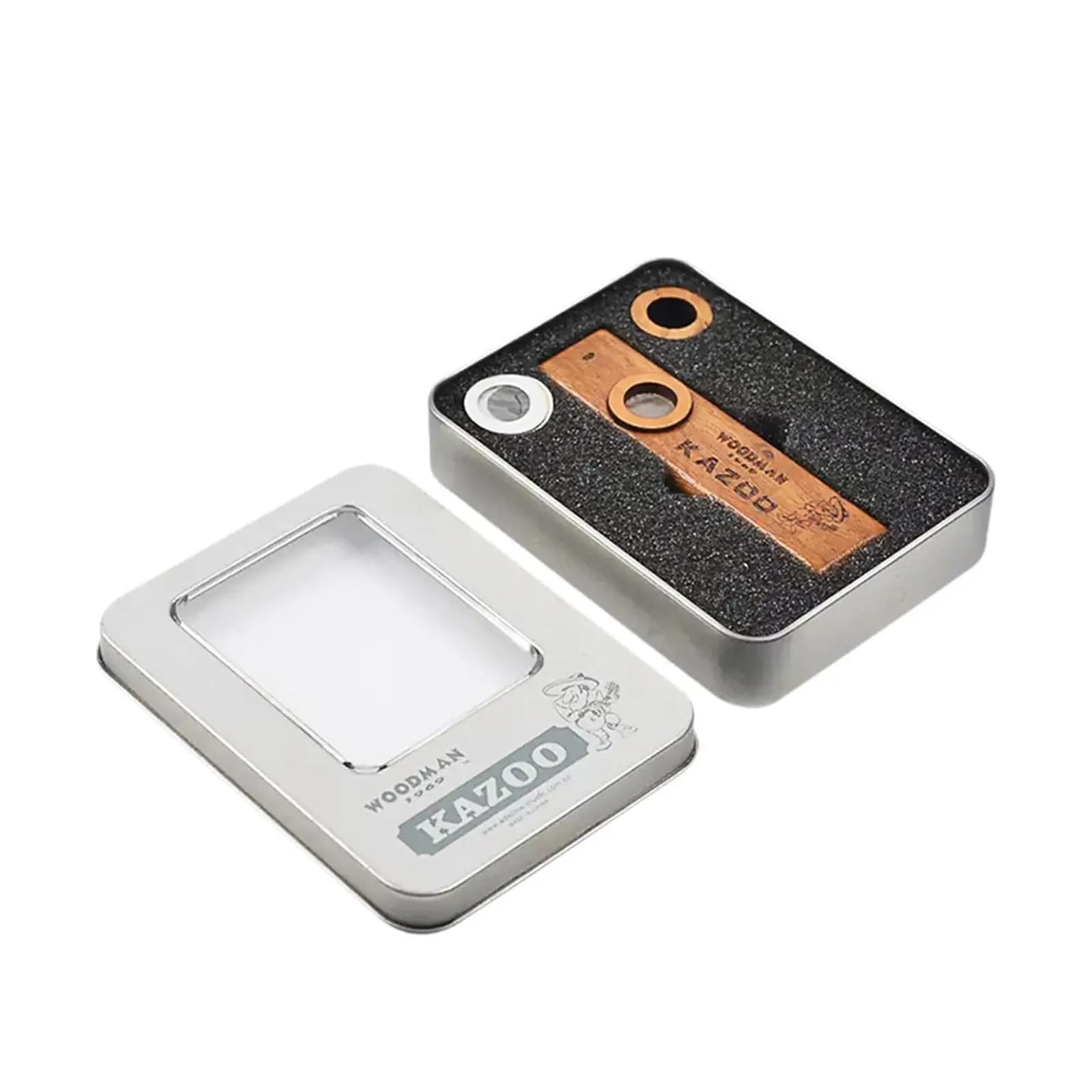 Kazoo in legno Facile da imparare Conveniente Accompagnamento portatile Armonica Giocattolo musicale per tastiera Ukulele Pianoforte Adulti Amanti della musica