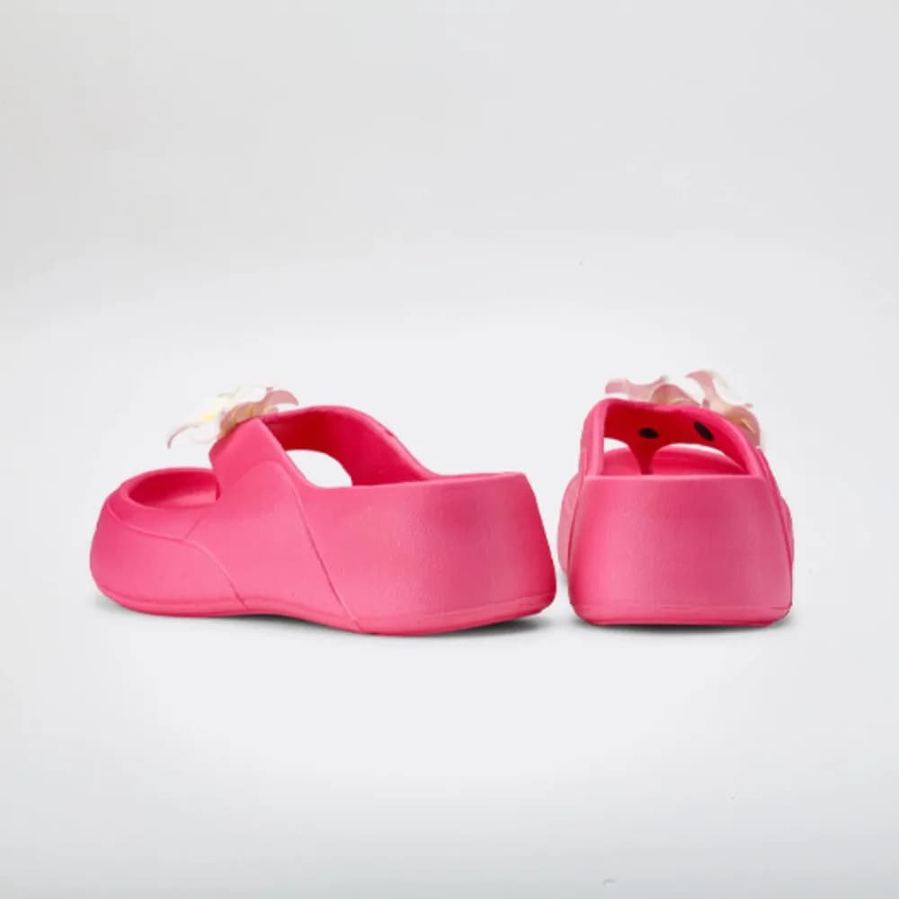 Casual Holiday slippers with Plumeria flowers, Anti-slip, Waterproof, Sea Sandals with Flowers, EVA Shoes, Beach slippers for Swimming