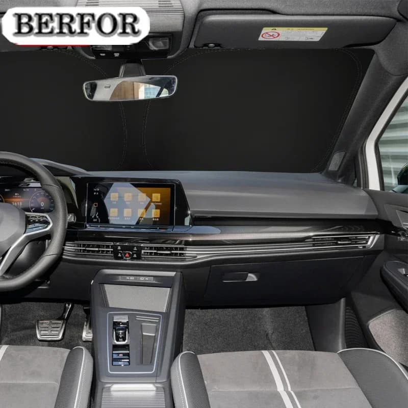 Per Volkawagen VW Golf 8 MK8 2019-2022 Nano-Isoltat Parabrezza Parasole Finestra Anteriore Parasole Visiera Accessori Per Interni Auto