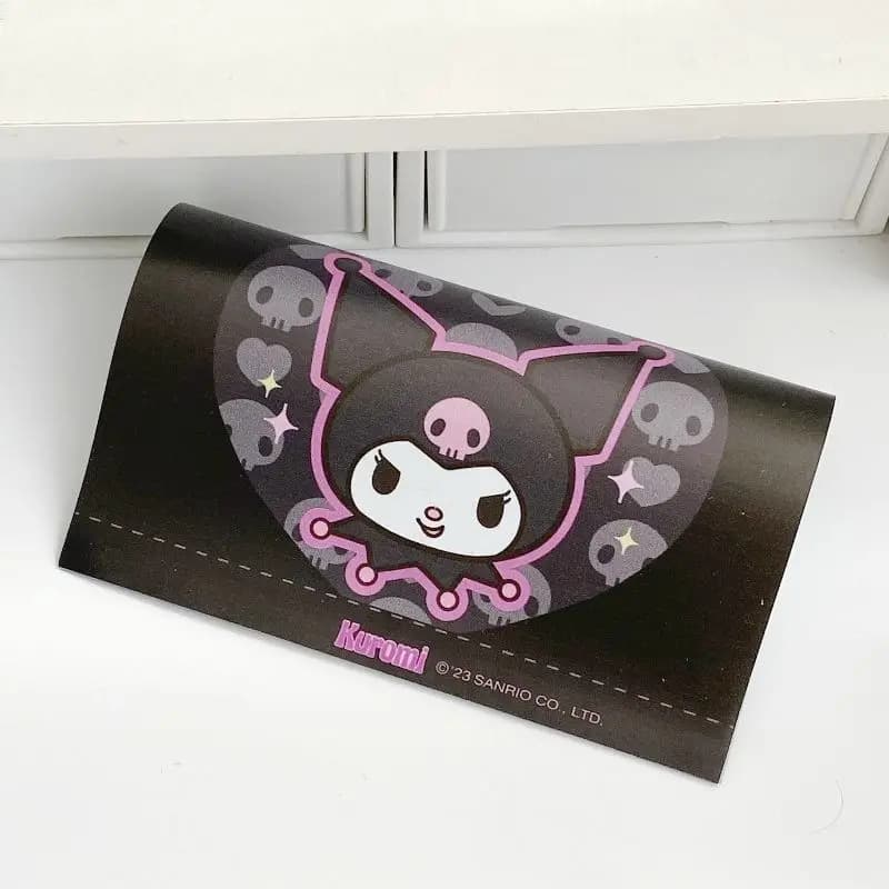 Adesivo decorativo per il retro dell'auto Sanrio Car Wash, etichetta con personaggi dei cartoni animati, Purin Dog, Kuromi, accessori auto, adesivi per auto, idea regalo
