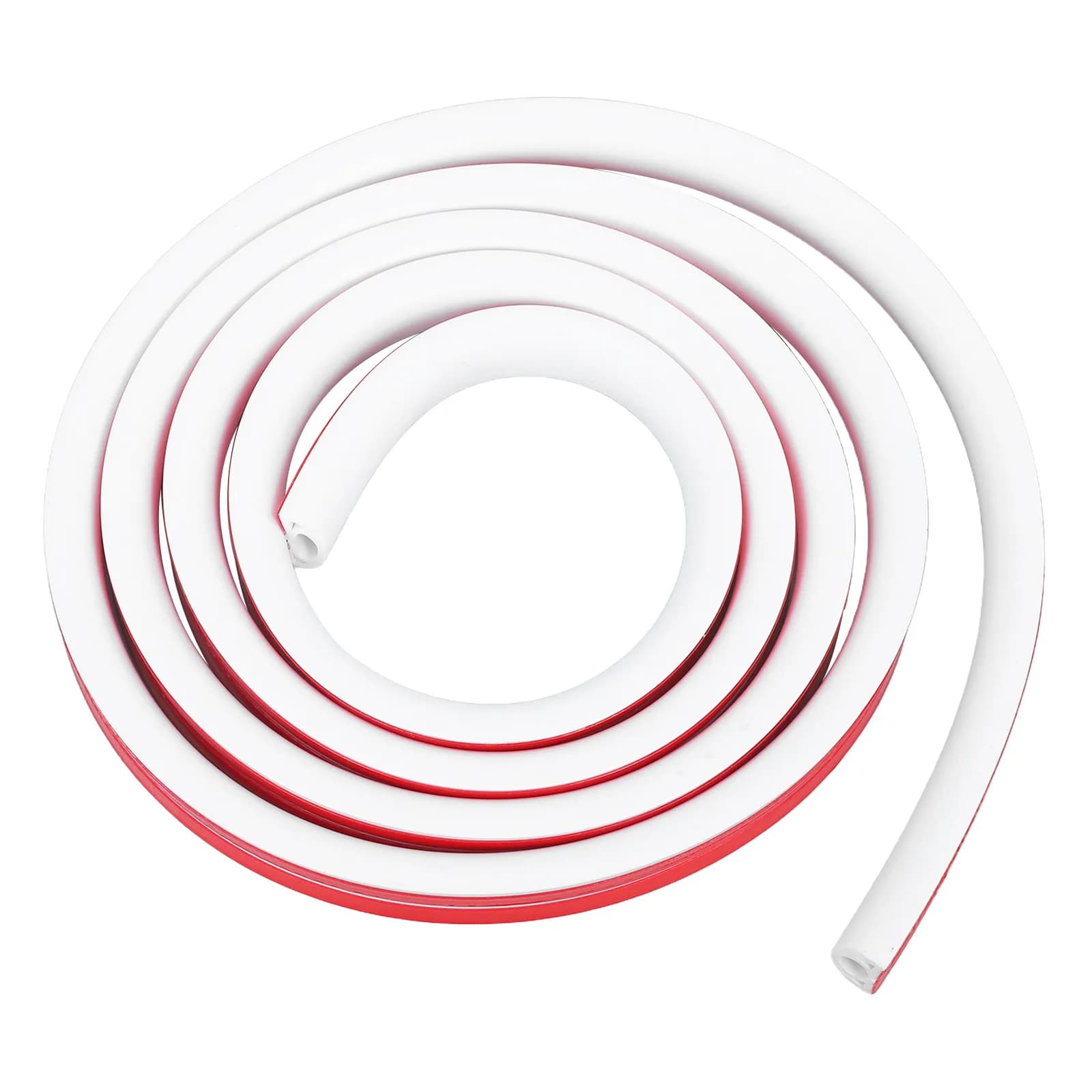1 Rotolo da 2 Metri di Copricavo Autoadesivo per Pavimento e Parete, Protezione per Gestione Cavi in PVC, Organizzatore per Cavi Nascosti, Decorativo
