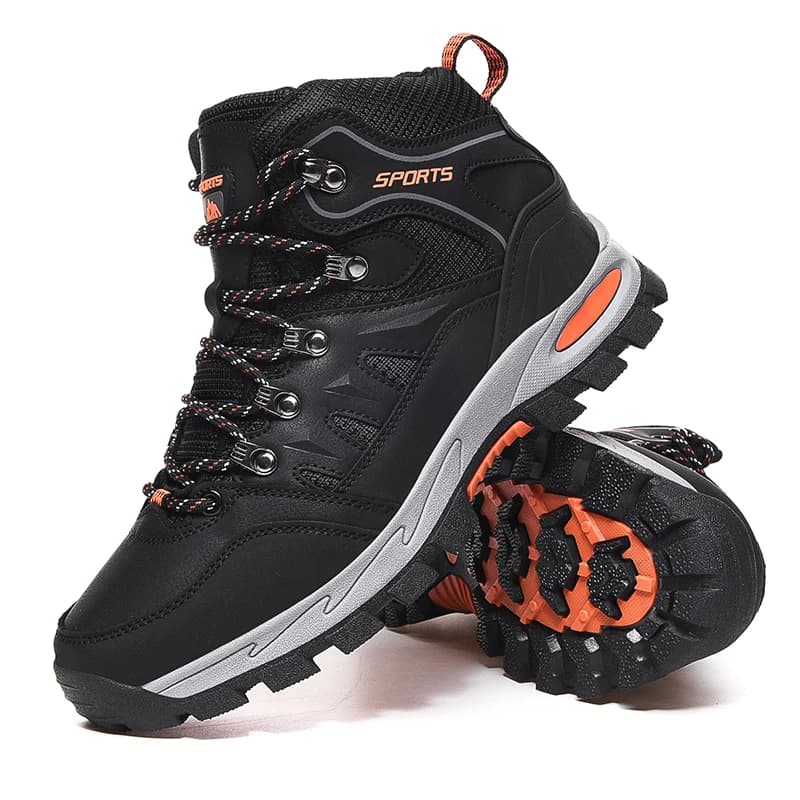 Nuovi Stivali in Pelle da Uomo, Scarponi da Trekking Impermeabili, Sneakers Leggere Antiscivolo, Stivali alla Caviglia da Lavoro alla Moda