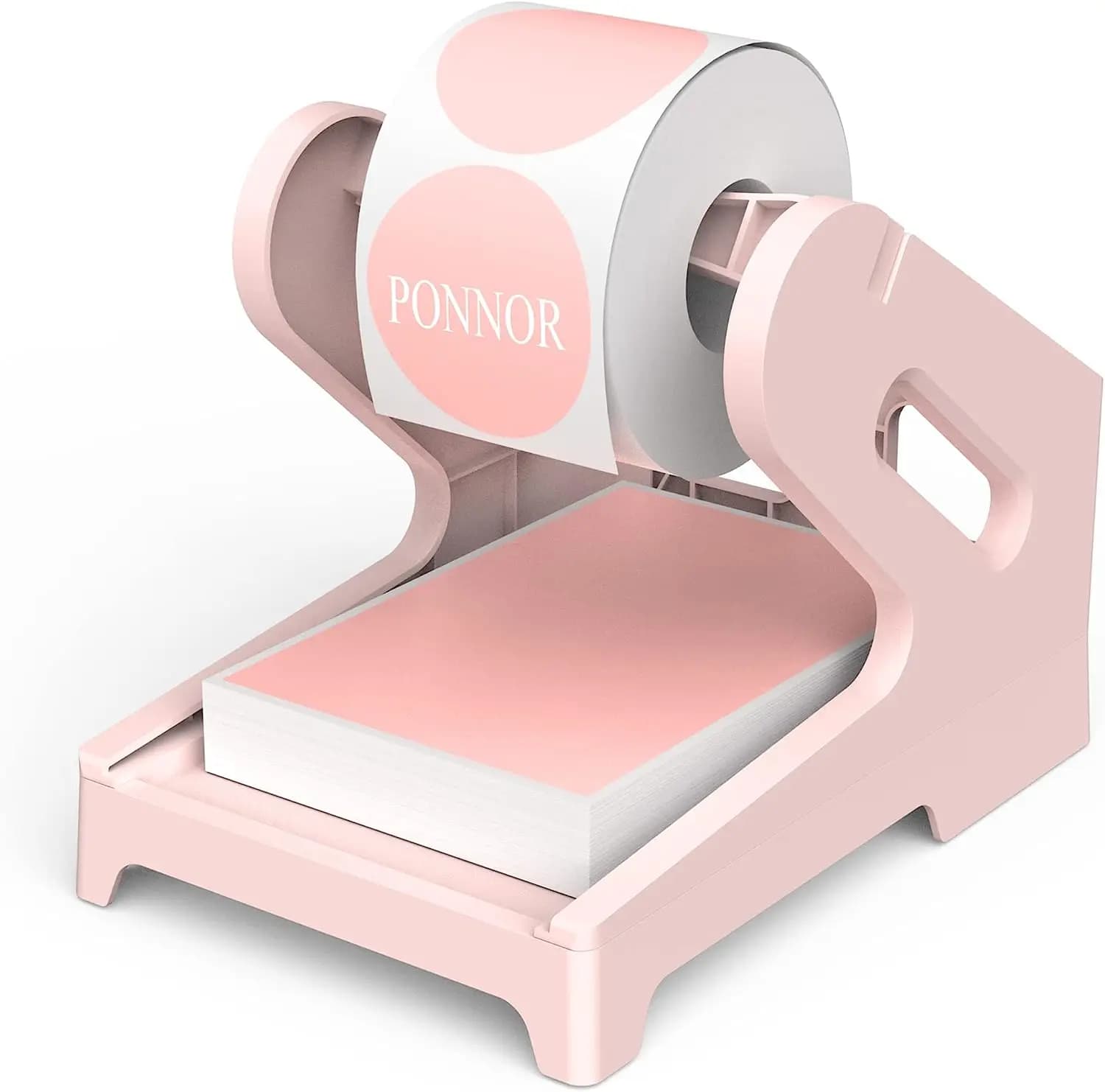Porta etichette Phomemo Porta etichette termiche per rotoli ed etichette Fanfold Supporto per etichette di spedizione Forniture per accessori per stampante da tavolo