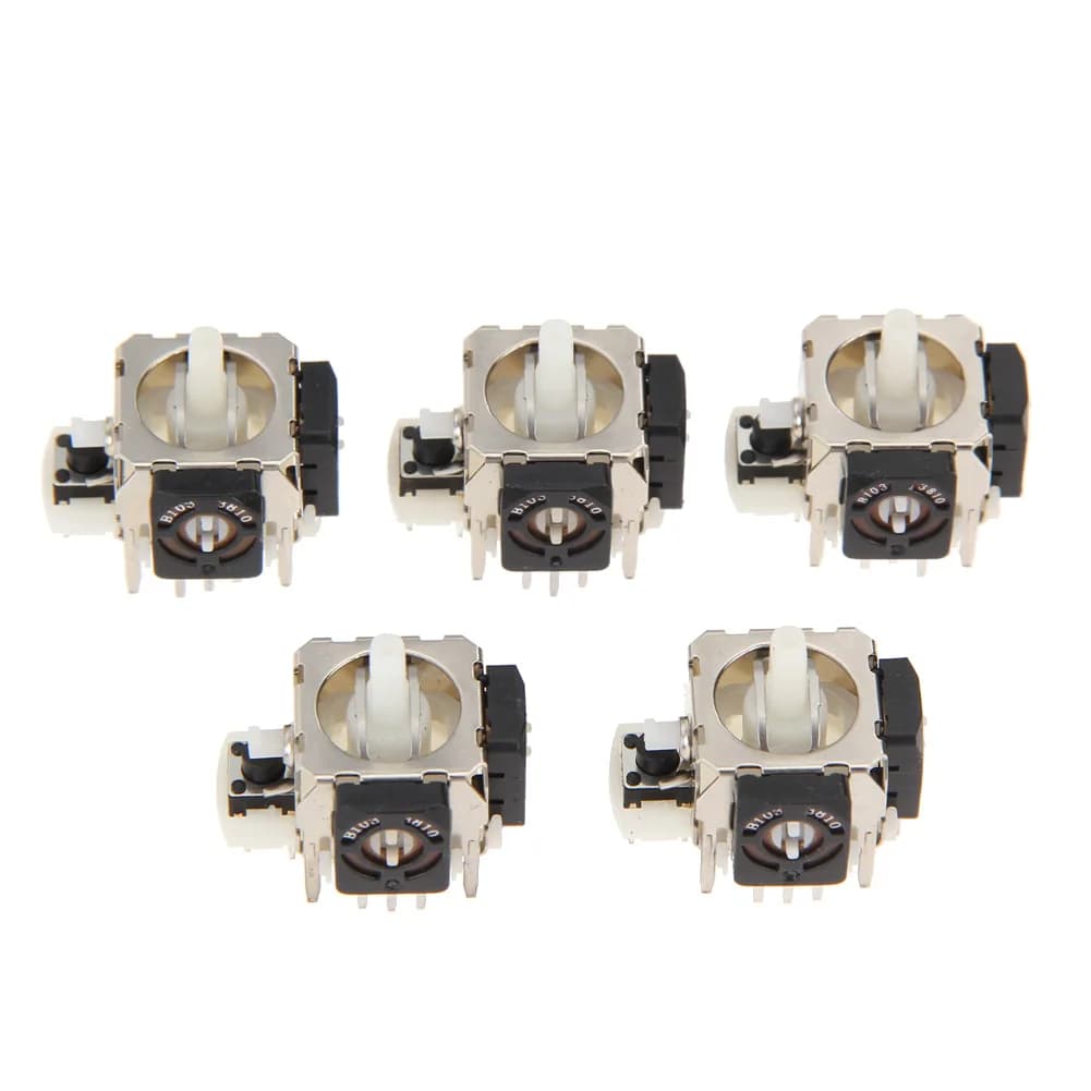 5 Pezzi Modulo Sensore Joystick Analogico 3D, Modulo Stick Analogico, Parte di Ricambio per Controller di Gioco PS2/Xbox 360