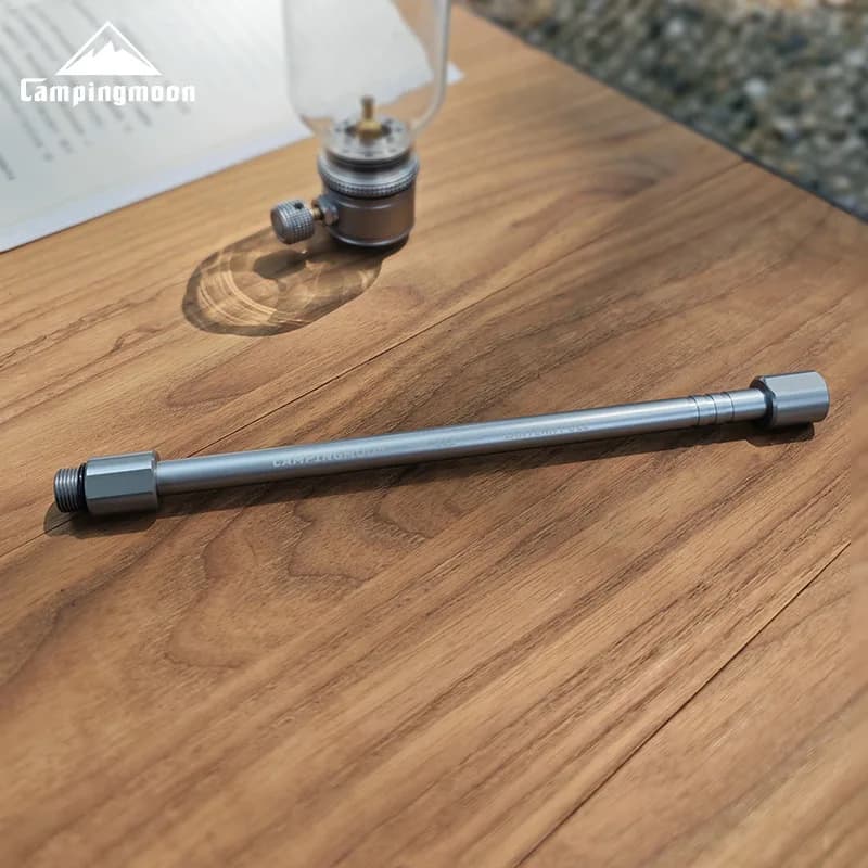Extension rod for Campingmoon Z12 gas lantern, for reservoir connection or gas stove