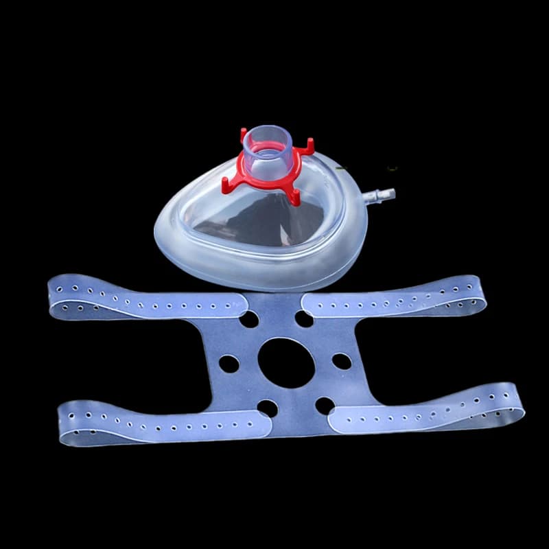 ⭐ CALDO ❗ Copricapo con cinturino di ricambio per maschera Cpap, respiratore, cinturino per la testa, cinturino fisso con fascia elastica regolabile in silicone