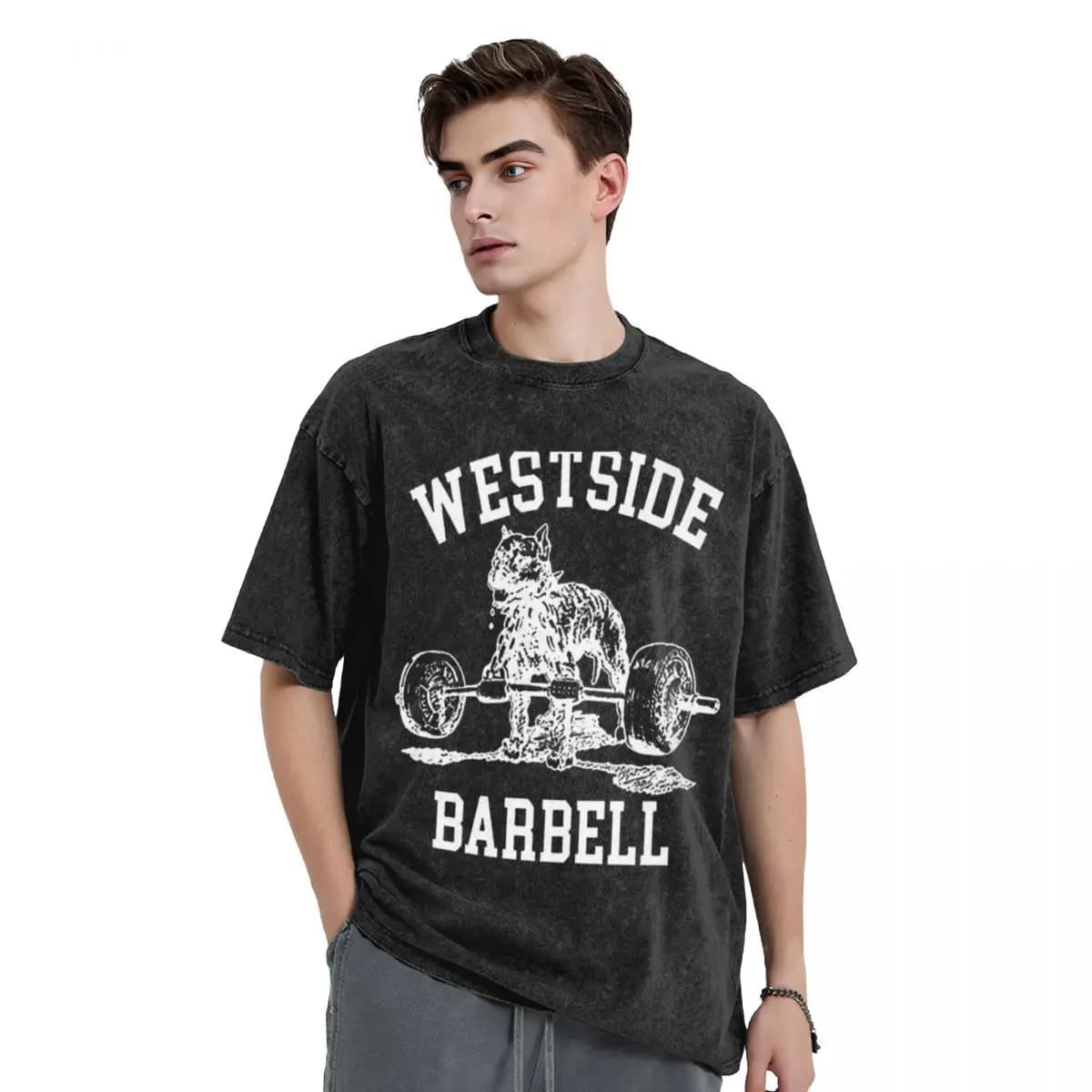 Westside Barbell palestra sollevamento pesi esercizio Fitness t-shirt camicie graphic plain mens workout shirts