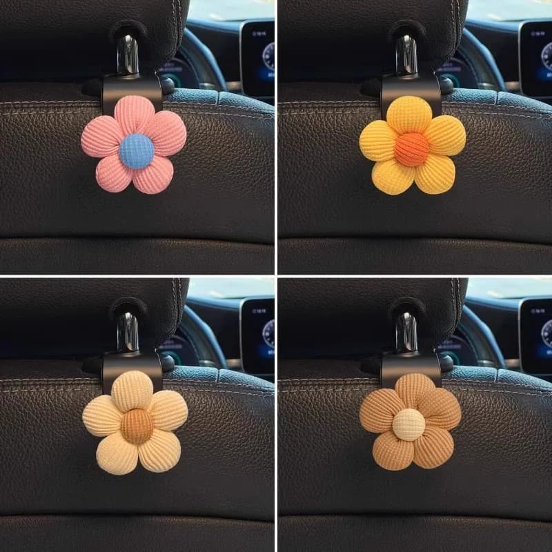 Clip per auto Ganci per sedili Poggiatesta Organizzatore Supporto per auto Ganci di fissaggio Interni universali per accessori Decorazione carina