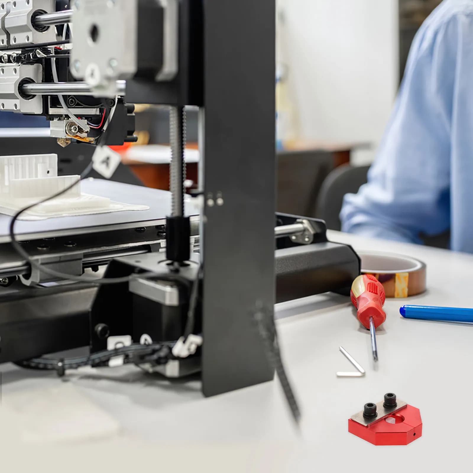 3D Filament Connector 1.75mm, ABS PETG PLA Salter, Precise Temperature Control, Printing Efficiency Improvement