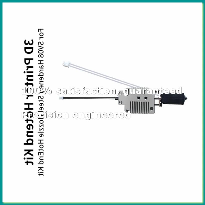 Hotend Aggiornato ad Alta Resistenza alle Temperature, Supporta Stampa Rapida con Ugello in Acciaio Temprato da 0,4 mm per Stampante 3D SV08-A86Z