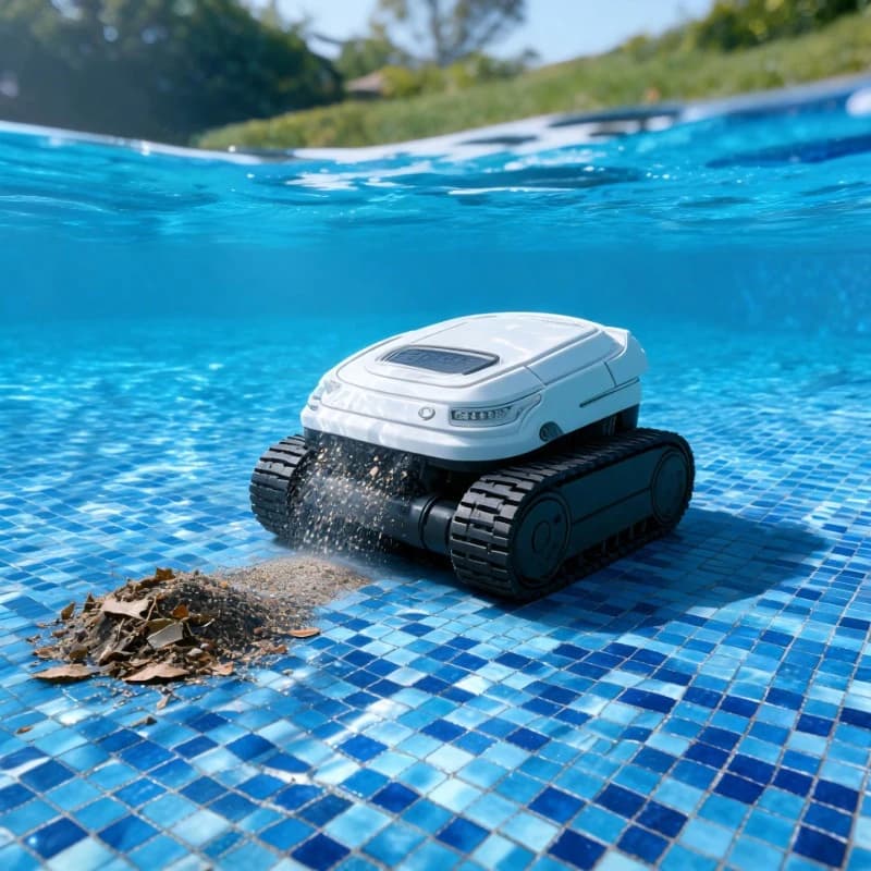 PC20 QD-40 Cordless Pool Cleaner Robot App Smart Control Automatic Wall Climbing Vacuum Brush for Inground Above Ground Spa