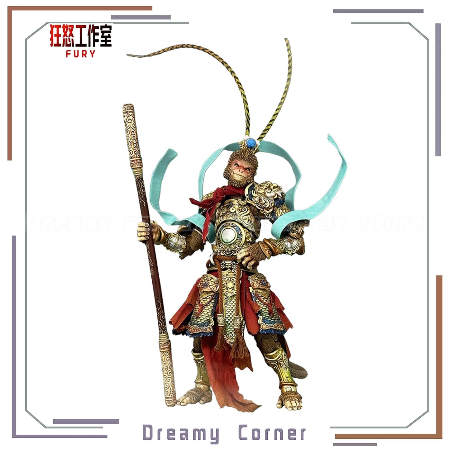 【Disponibile】FURY TOYS GREAT SAGE EOUAL TO HEAVEN Sun Wukong 1/12 Action Figure Toy Model Collection