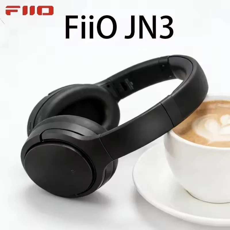 FiiO Jn3 Cuffie da gioco wireless Bluetooth ANC con cancellazione del rumore LDAC Auricolari cablati a bassa latenza Cuffie e-sport per giocatori PC
