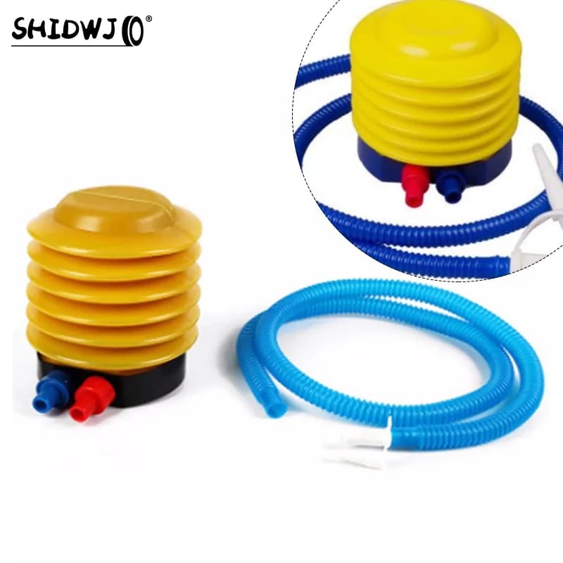 Pompa a pedale palloncino Lifebuoy pompa per pneumatici uso domestico gonfiatore a pedale da 4 pollici gonfiatore a sfera per Yoga gonfiatore a pedale Mini strumento di gonfiaggio