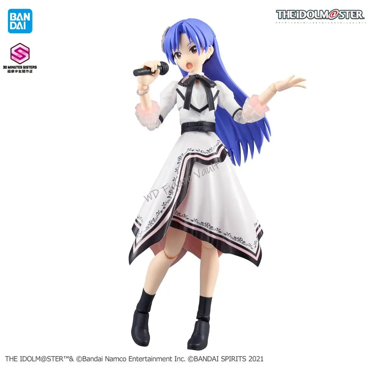 Bandai Con licenza ufficiale THE IDOL MASTER 30MS Chihaya Kisaragi (20° Anniv. VOCCHI E io!) Figure originali d'azione e giocattolo