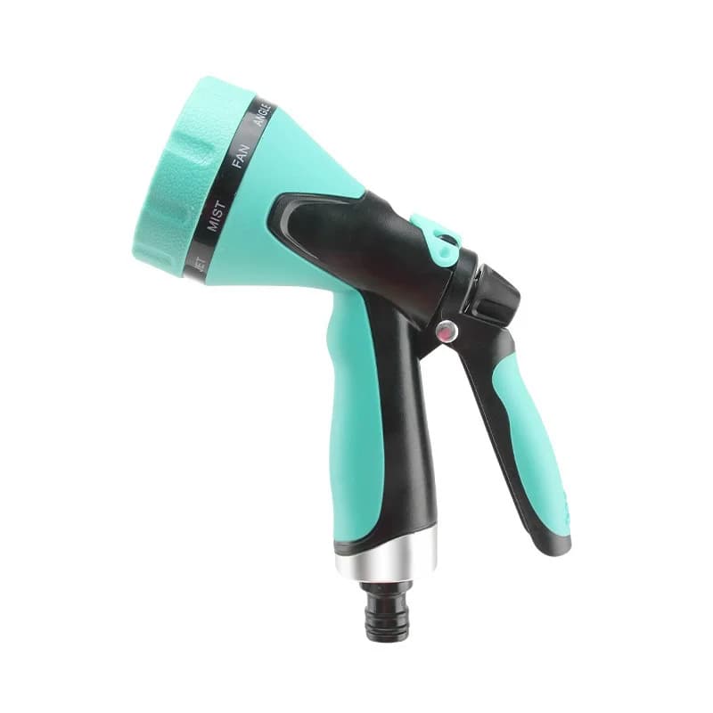 Pistole ad acqua da giardino, ugello per tubo ad alta pressione, strumenti per il lavaggio dell'auto, irrigazione del prato, irrigatore a spruzzo, accessori da giardino
