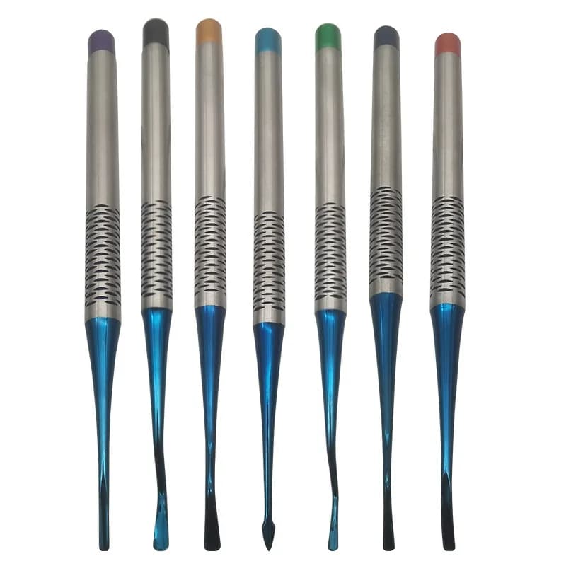 1 pz Elevatore Dentale, Kit per Estrazione Dentale, Elevatori Lussatori Dentali, Strumenti per Impianti, Strumenti Chirurgici Orali in Acciaio Inossidabile