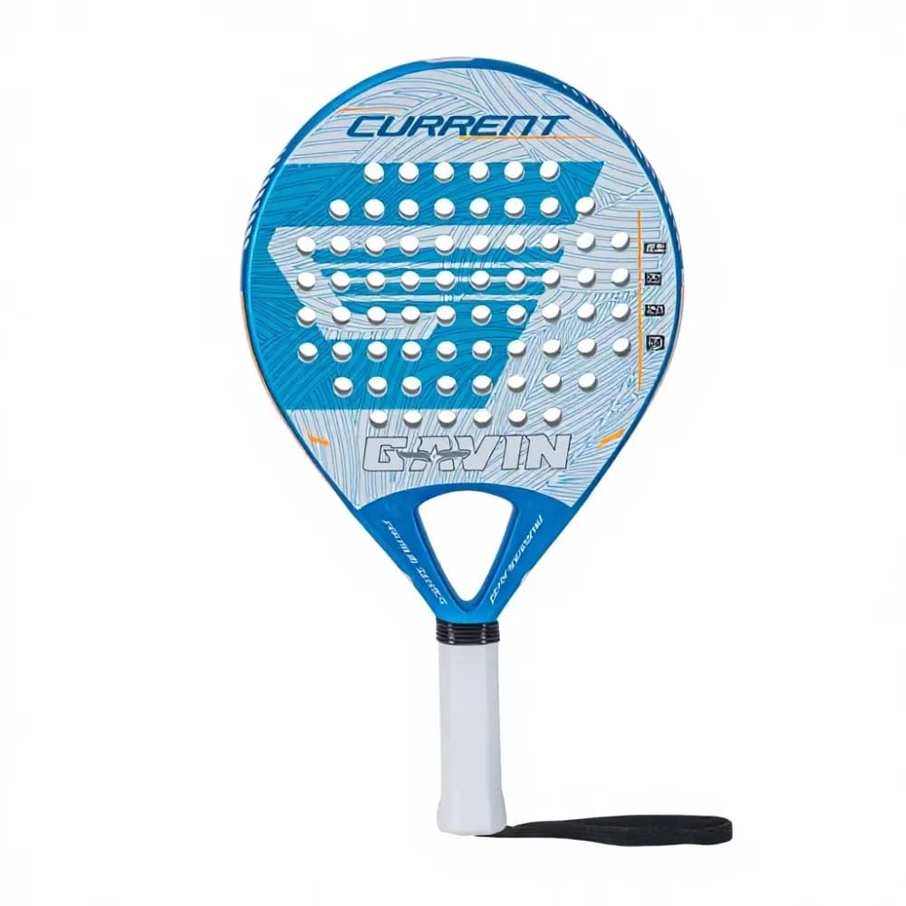 GAVIN CURRENT-02 2026 Racchetta da Padel in Fibra di Carbonio Resistente con Borsa