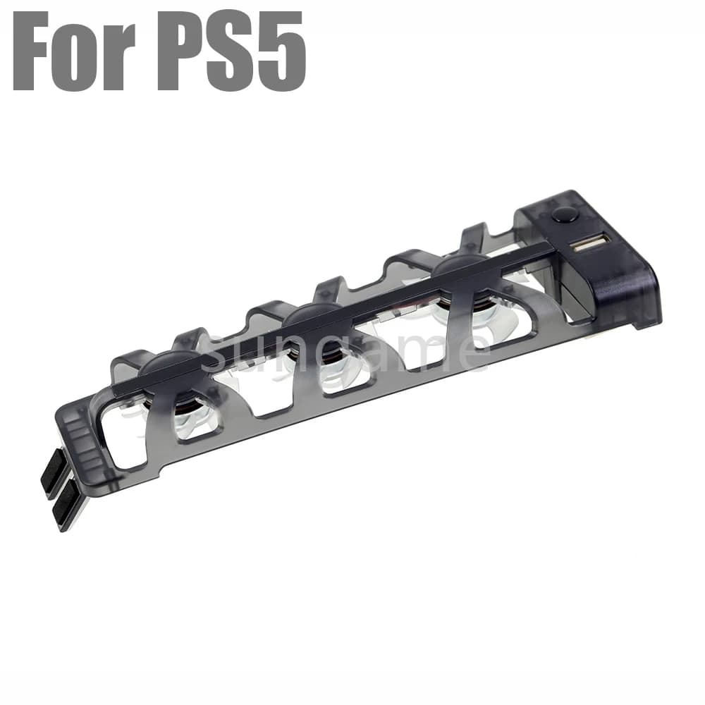 1pc per console PS5 ventola di raffreddamento host esterna verticale 3 supporto silenzioso con porta USB accessori di gioco
