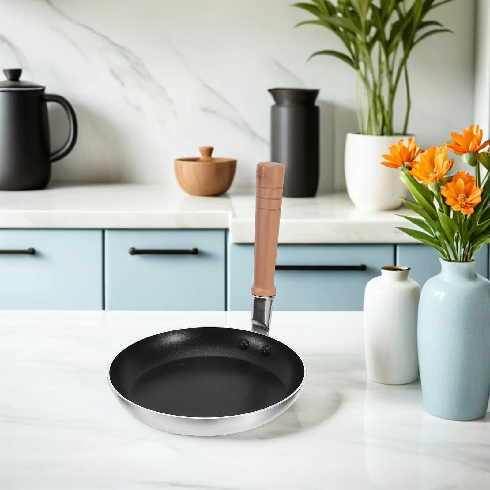 Japanese Oyakodon Egg Pan Nonstick Omelette Pan Vertical Handle Frying Skillet Breakfast Pancake Cooking Tool Omelette Maker