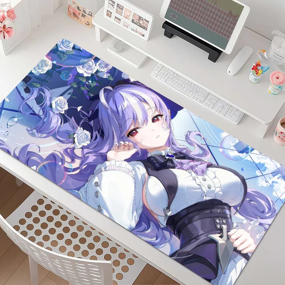Game Zenless Zone Zero Vivian Banshee Mouse Pad Anti Slip Rubber Edge Locked Thickened Laptop Gaming Desk Mat