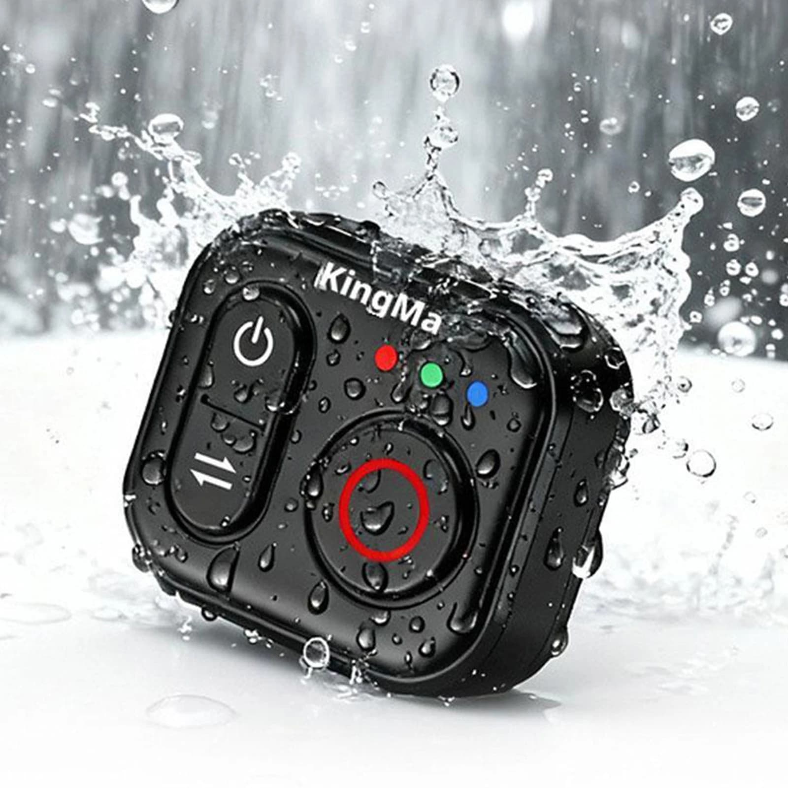 Telecomando BT Impermeabile per Fotocamera con Cinturino da Polso, Accessori per Action Camera X5/X4/X3