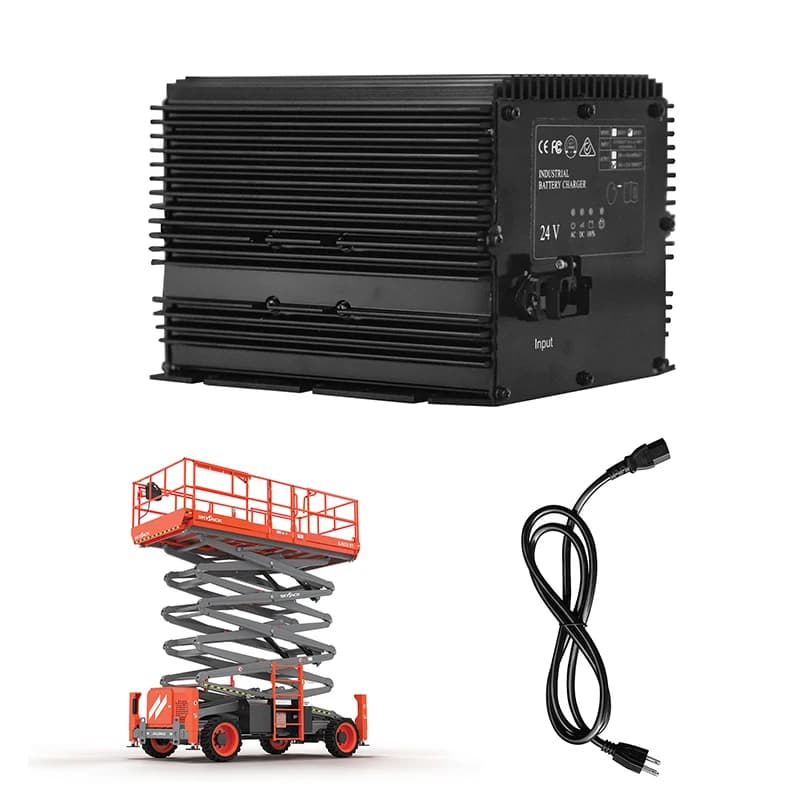 Caricabatterie per batterie al piombo Signet 24V 25A HB500-24 105739 per sollevatori JLG Genie Skyjack MEC