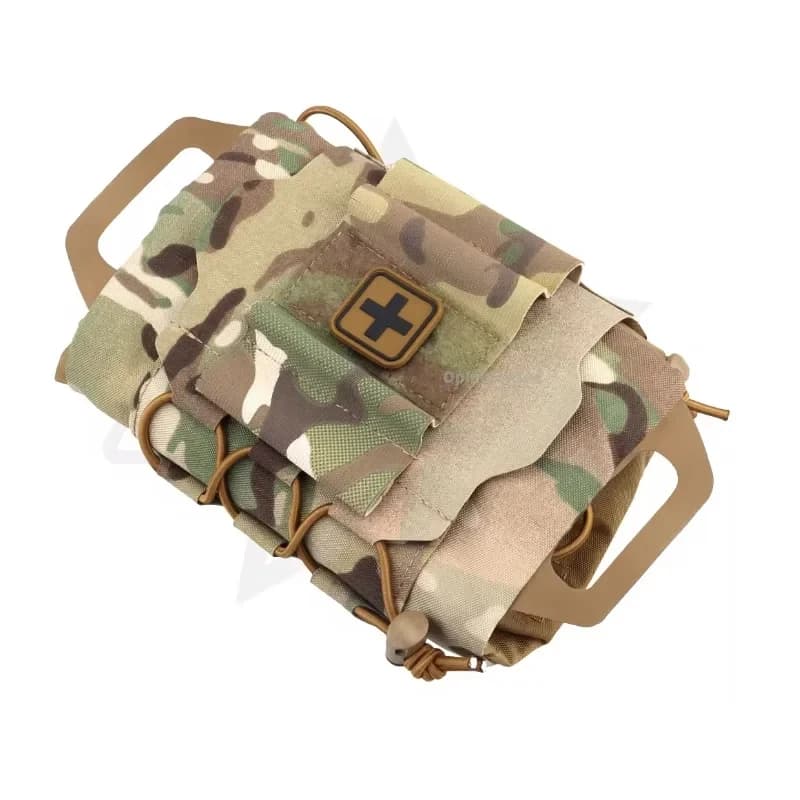 Kit di Pronto Soccorso a Rapido Dispiegamento, Borsa Medica Tattica Molle, Kit IFAK, Borsa d'Emergenza per Caccia e Campeggio