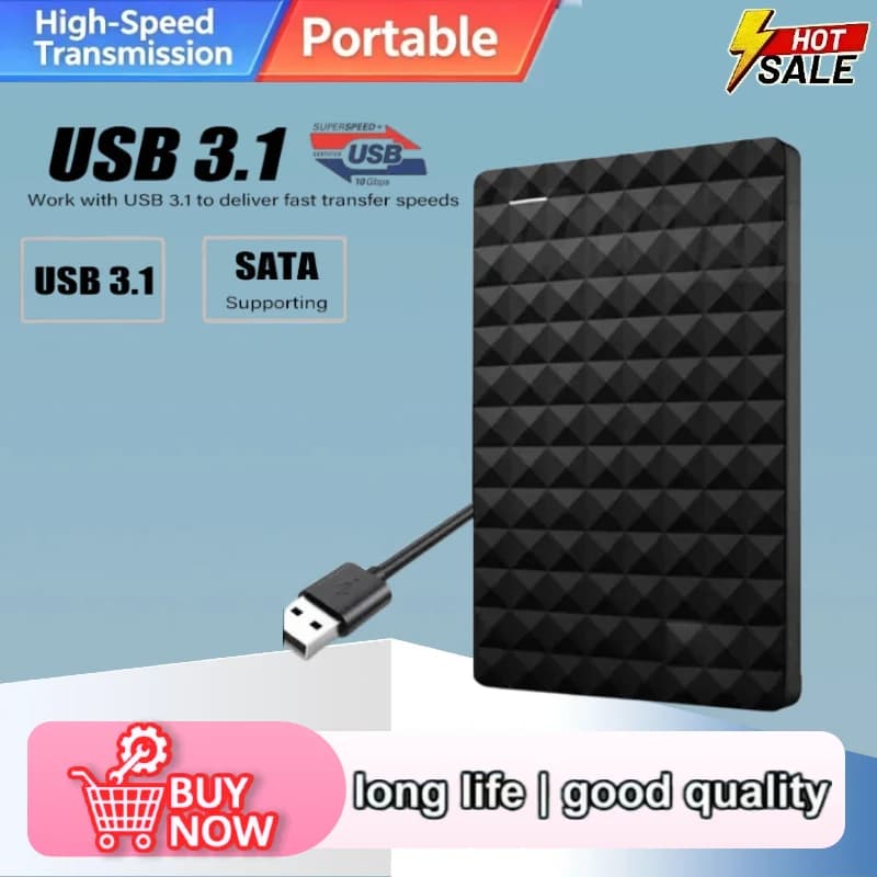 2026 OEM For Seagate Portable External HDD 2.5 Inch USB3.0 High Speed Large Capacity Data Storage Hard Disk