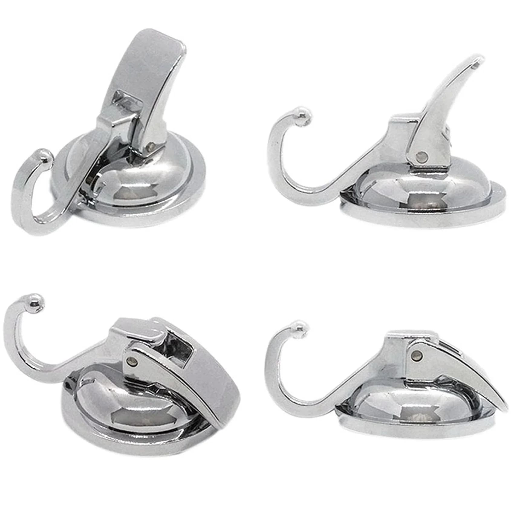 ABVJ-Heavy Duty Vacuum Suction Cup Hooks (4 Pack) For Kitchen Bathroom Restroom Organization