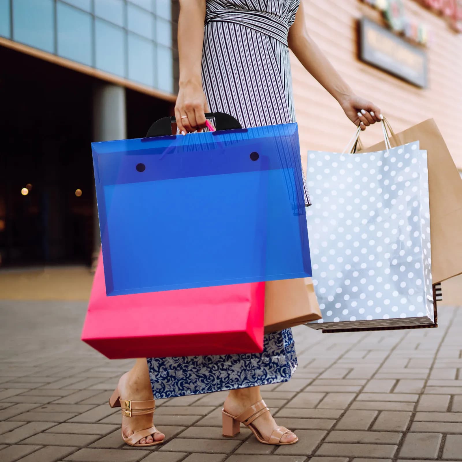 Cartella Portadocumenti A3 Portatile, Borsa per Disegni, Organizzatore Impermeabile in Plastica per Documenti