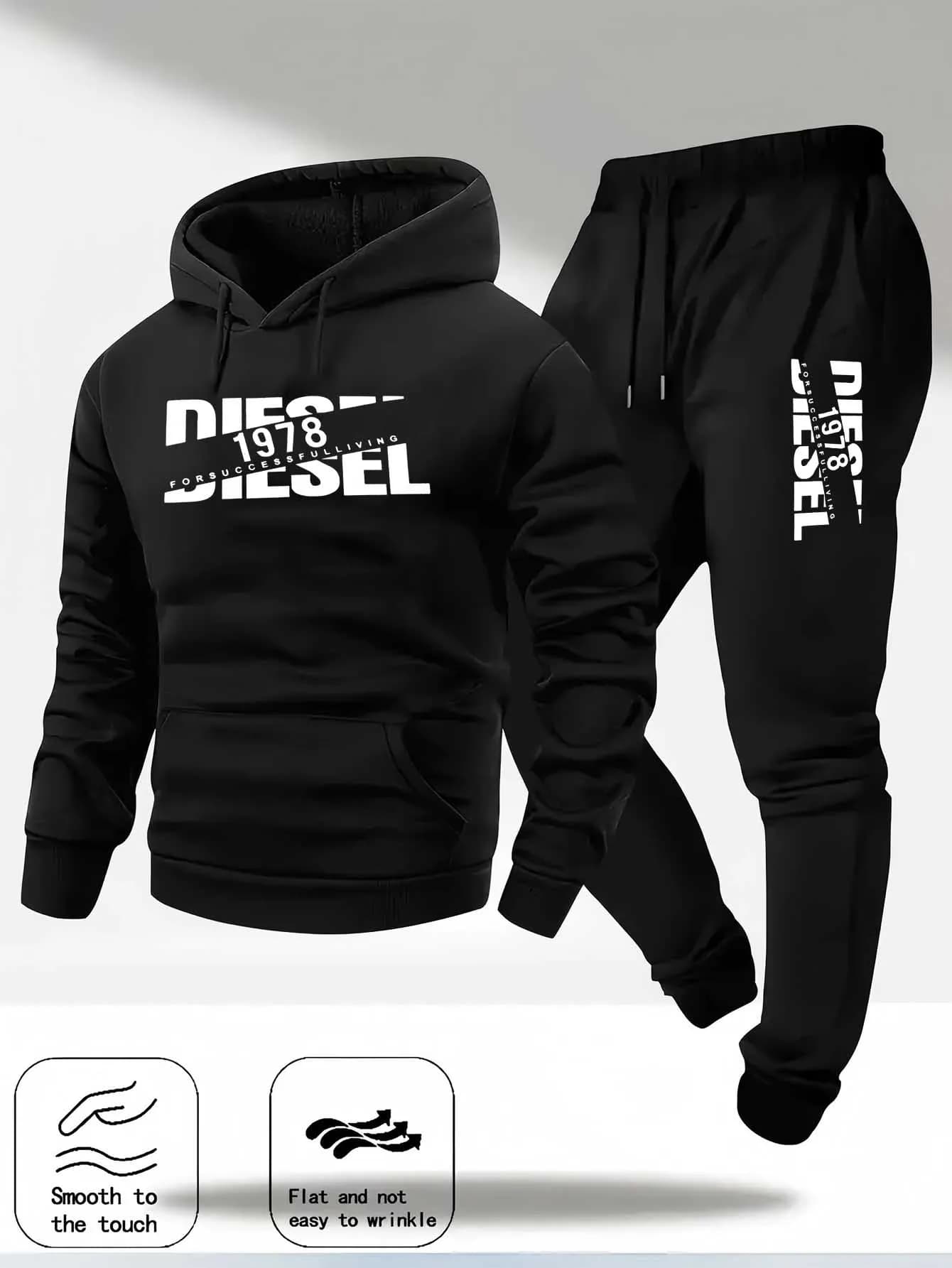 Fitness Hoodie Two Piece Set Breathable Sweatshirt Elastic Ankle Pants Walking Travelling All Season Versatile Casual Wear