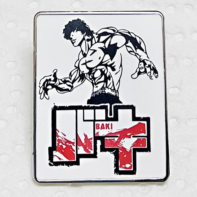 Manga giapponese Baki il Grappler Spilla smaltata Baki Hanma Yujiro Spille Accessori per gioielli anime