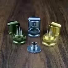 Titanium Alloy Cigar Stand Punch Needle 5 In 1 Cigar Drill Hole Cigar Draw Enhancer Holder Smoking Accessories