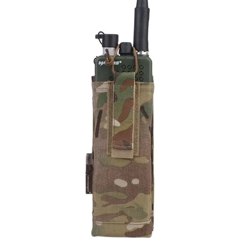Emersongear Per AVS Style Radio Pouch Per Plate Carrier JPC Vest Walkie Talkie Borse Pannello Caccia Airsoft Tiro All'aperto