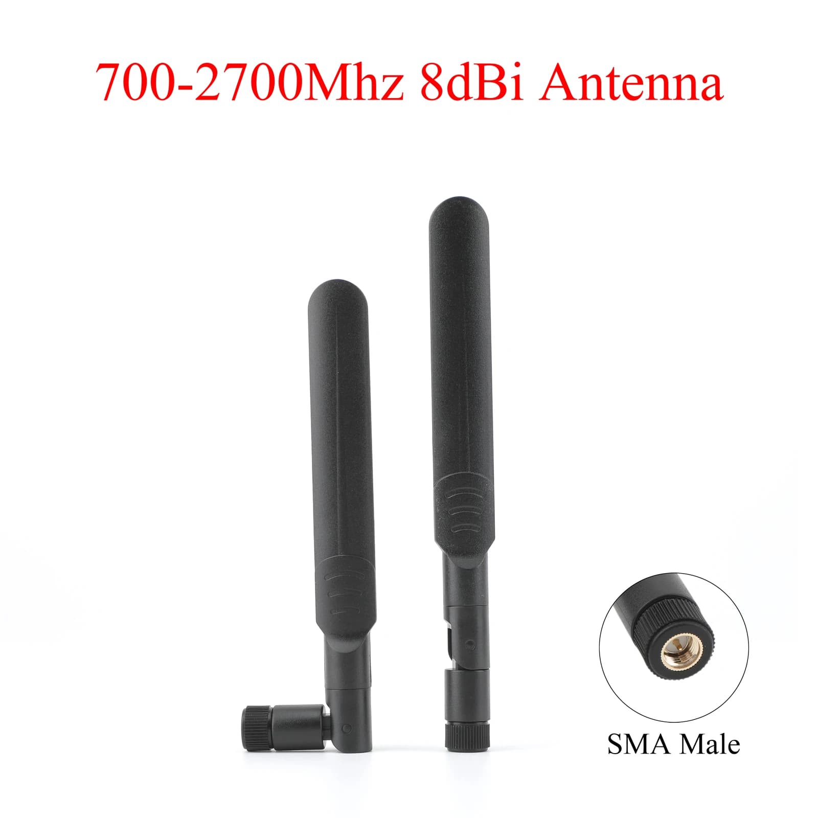 2/4PCS 3G 4G 12dBi Router Antenna WiFi SMA Maschio 700-2700Mhz Per Scheda di Rete Del Computer Router WLAN Per ASUS Router